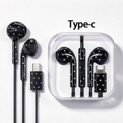 Wired Headphones with Microphone & Volume Control