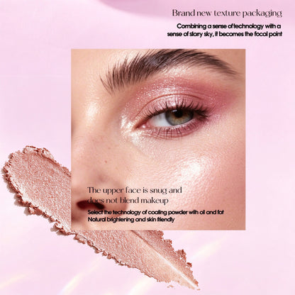Waterproof Metallic Glow Cream Highlight for Face & Body