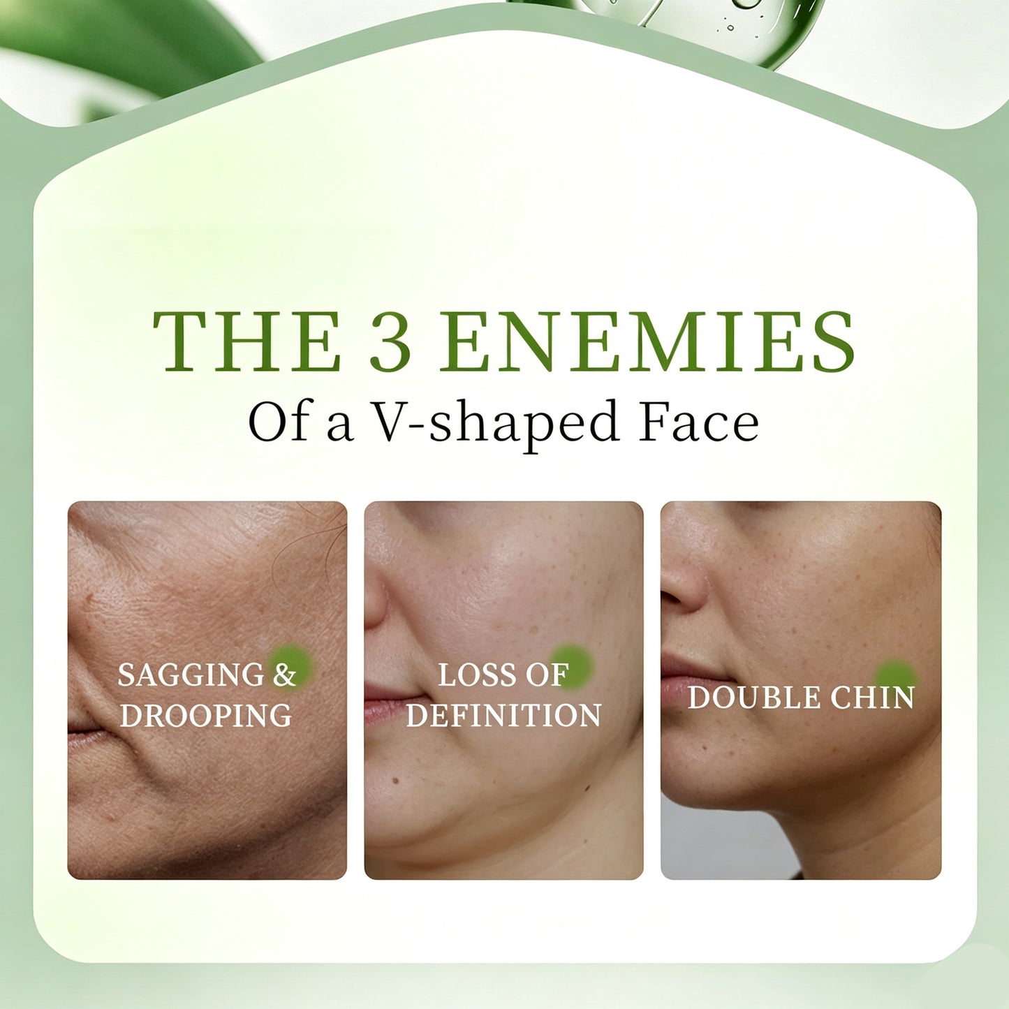 Double Chin And Jawline Lifting Mask - Reduces Facial Puffiness