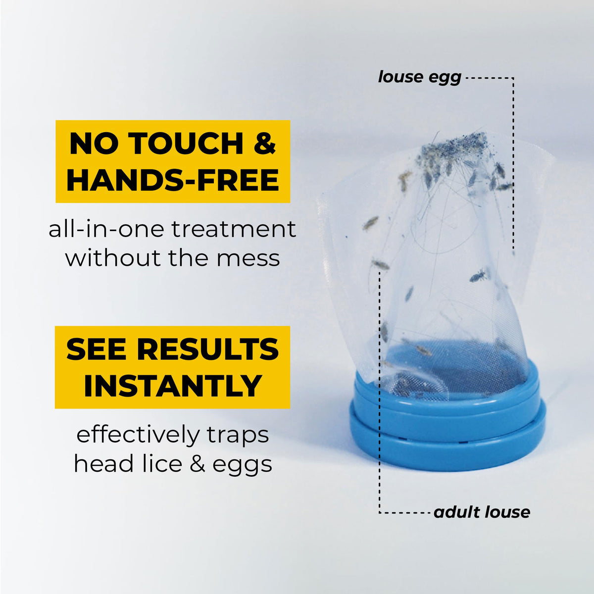 Chemical-Free Lice Removal Electric Comb