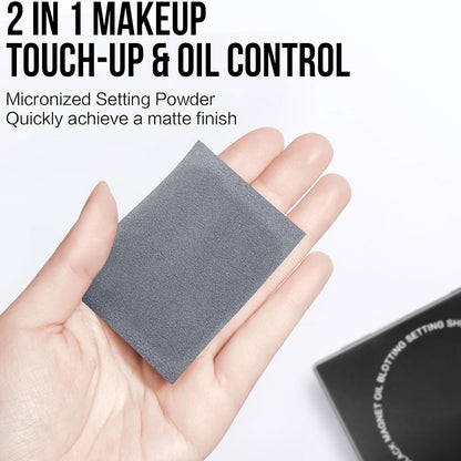 150 Pcs / Set Velvet-Finish Oil-Absorbing Sheets—Keep Your Makeup Fresh All Day Long