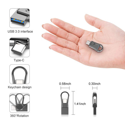 2-in-1 OTG USB 3.0 Thumb Drive