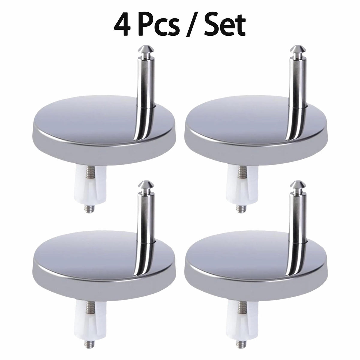 4 Pcs Sturdy Toilet Seat Hinge Fixing Nuts