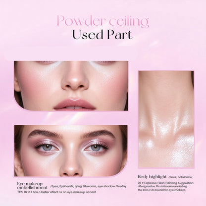 Waterproof Metallic Glow Cream Highlight for Face & Body