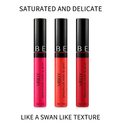 6-Color Non-Stick Lip Glaze – Long-Lasting & Smudge-Proof (0.34 fl oz)