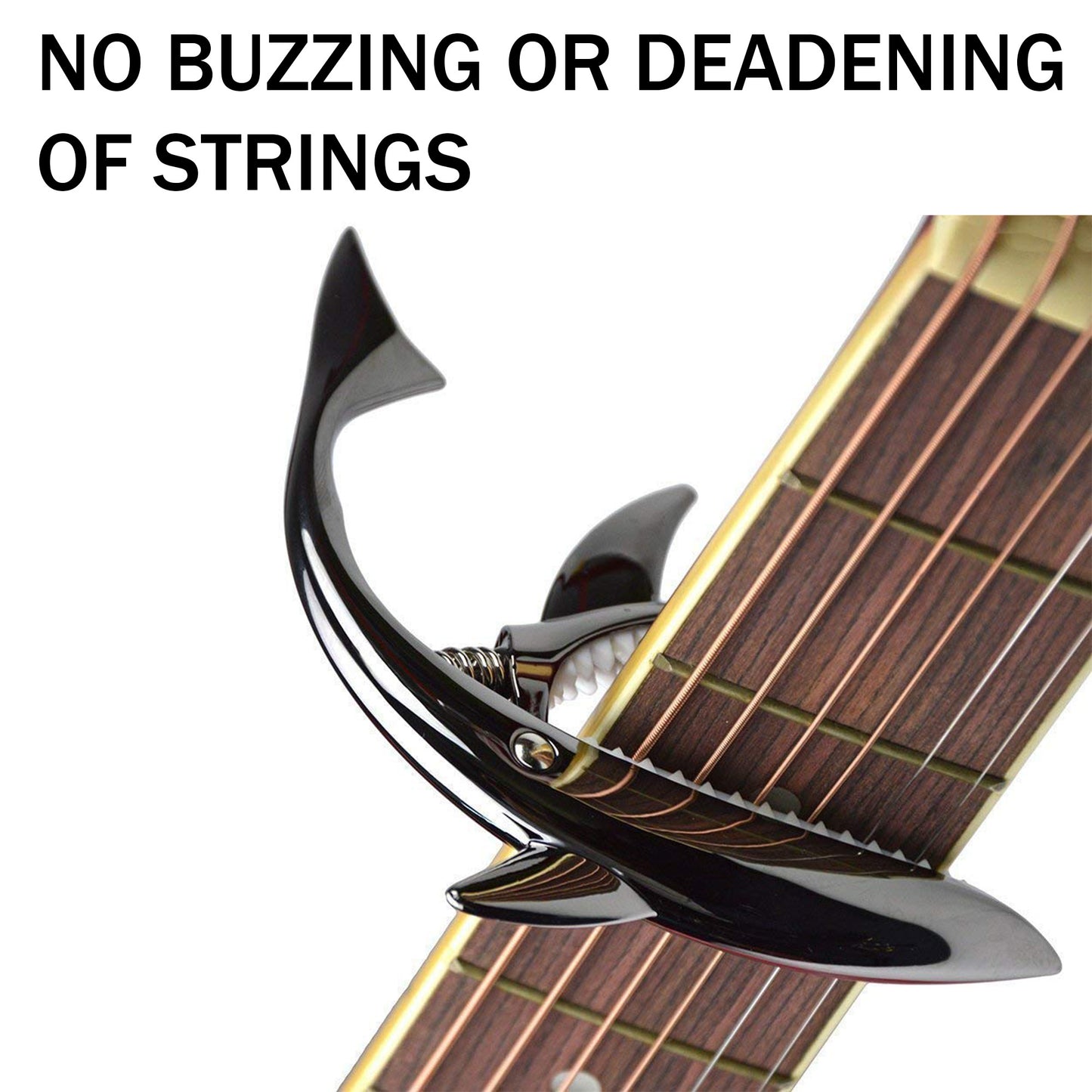Zinc Alloy Guitar Capo Shark Capo