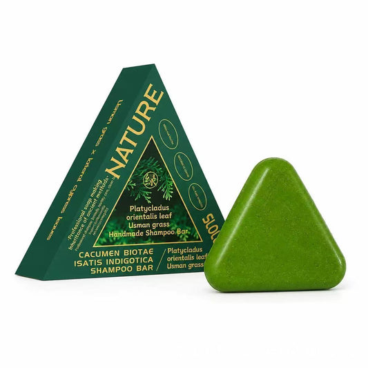 Handmade Natural Essential Oil Soap with Herb