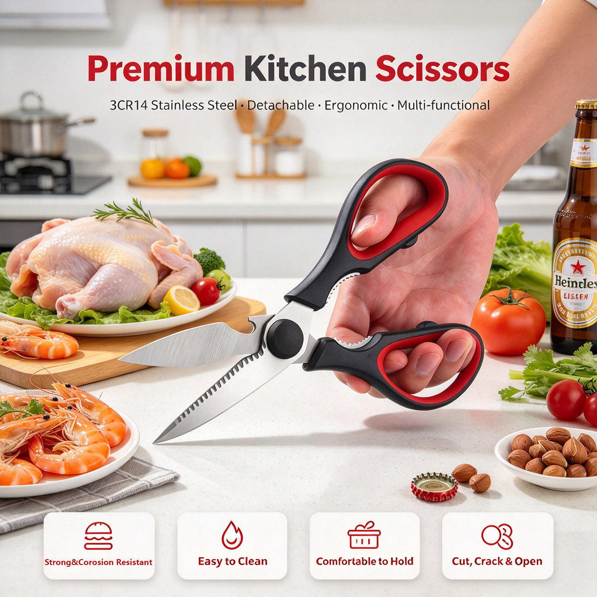 Detachable Multi-purpose Cooking Scissors