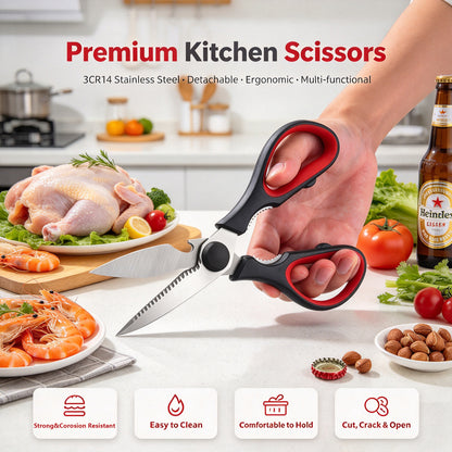 Detachable Multi-purpose Cooking Scissors