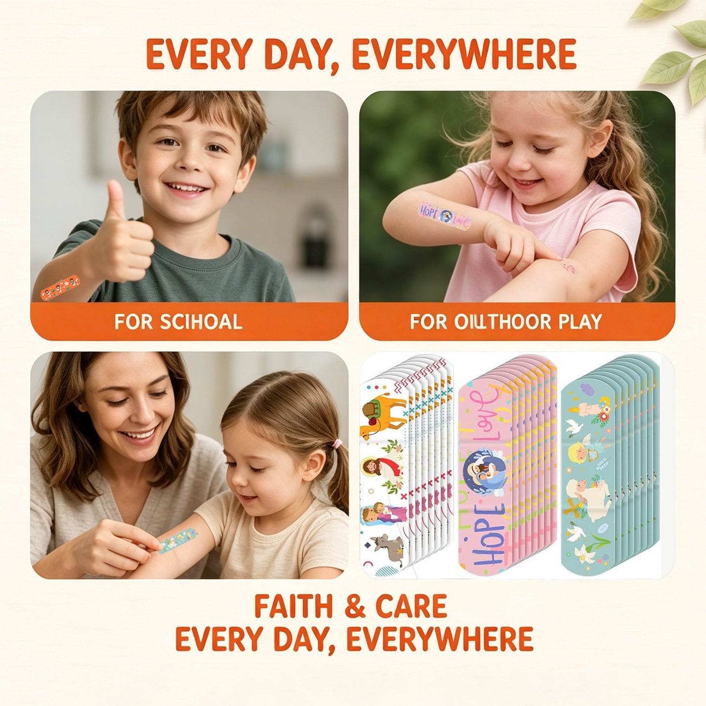 Jesus Heals Bandages for Kids