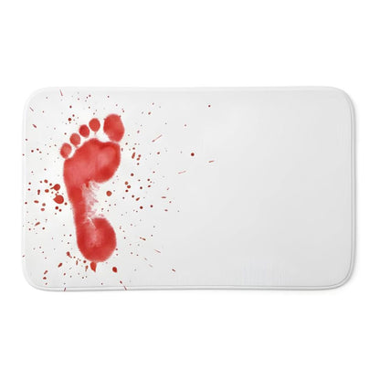 Bloody Bath Mat, The Official and Authentic Mat That Turns Red When Wet