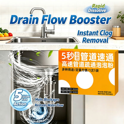 Drain Clog Remover Powder for Daily Clog Prevention and Odor Control