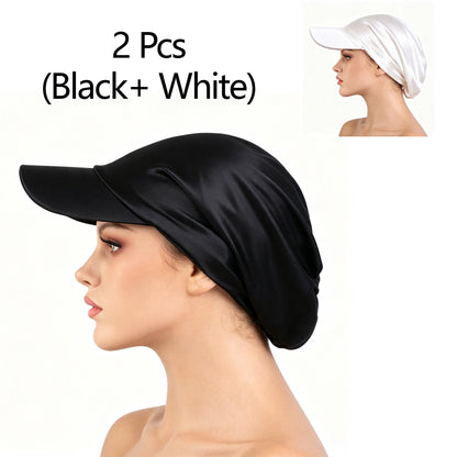 2 Pcs Sun-protection headscarf Cap