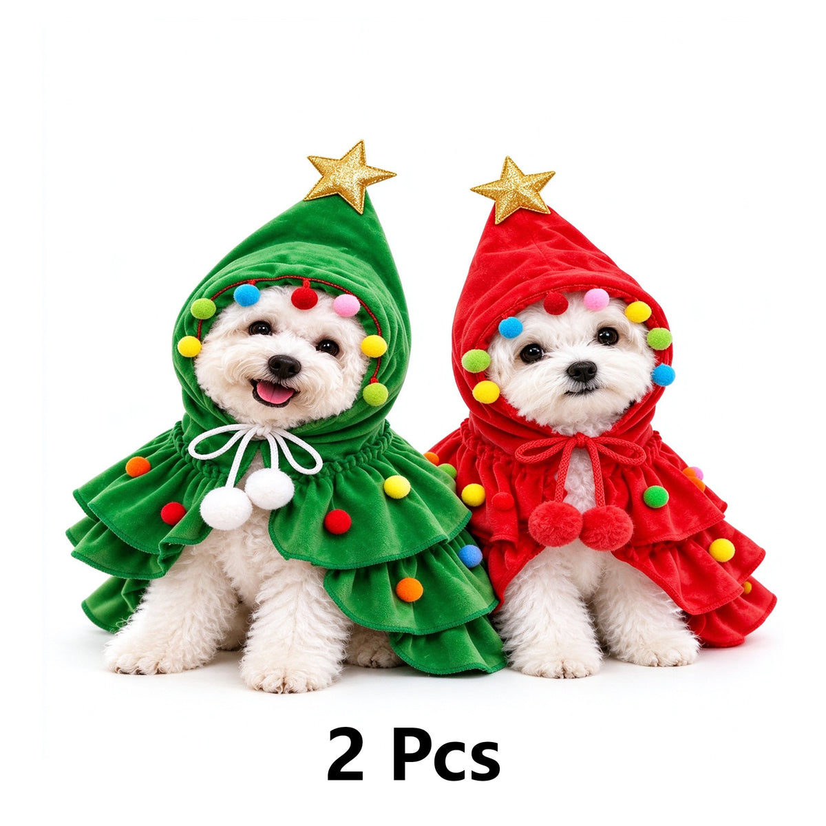 Christmas Dog Costume Reindeer Outfit