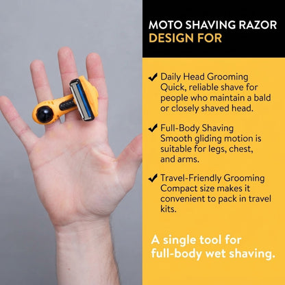 Sports Car-Style Portable Hair Clipper – Men's Head And Scalp Shaver