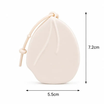 Peach-Shaped Double-Layer Portable Soap Sheet Holder