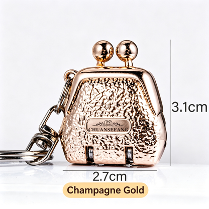 Mini Stainless Steel Nail Clipper Keychain – Portable Wallet-Style
