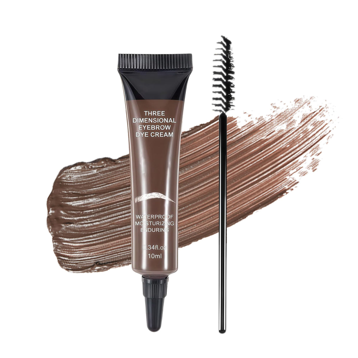 Eyebrow Dye Cream, Brow Tint Waterproof and Volumizing Long Lasting