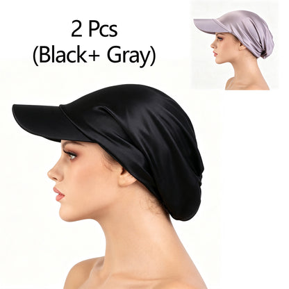 2 Pcs Sun-protection headscarf Cap