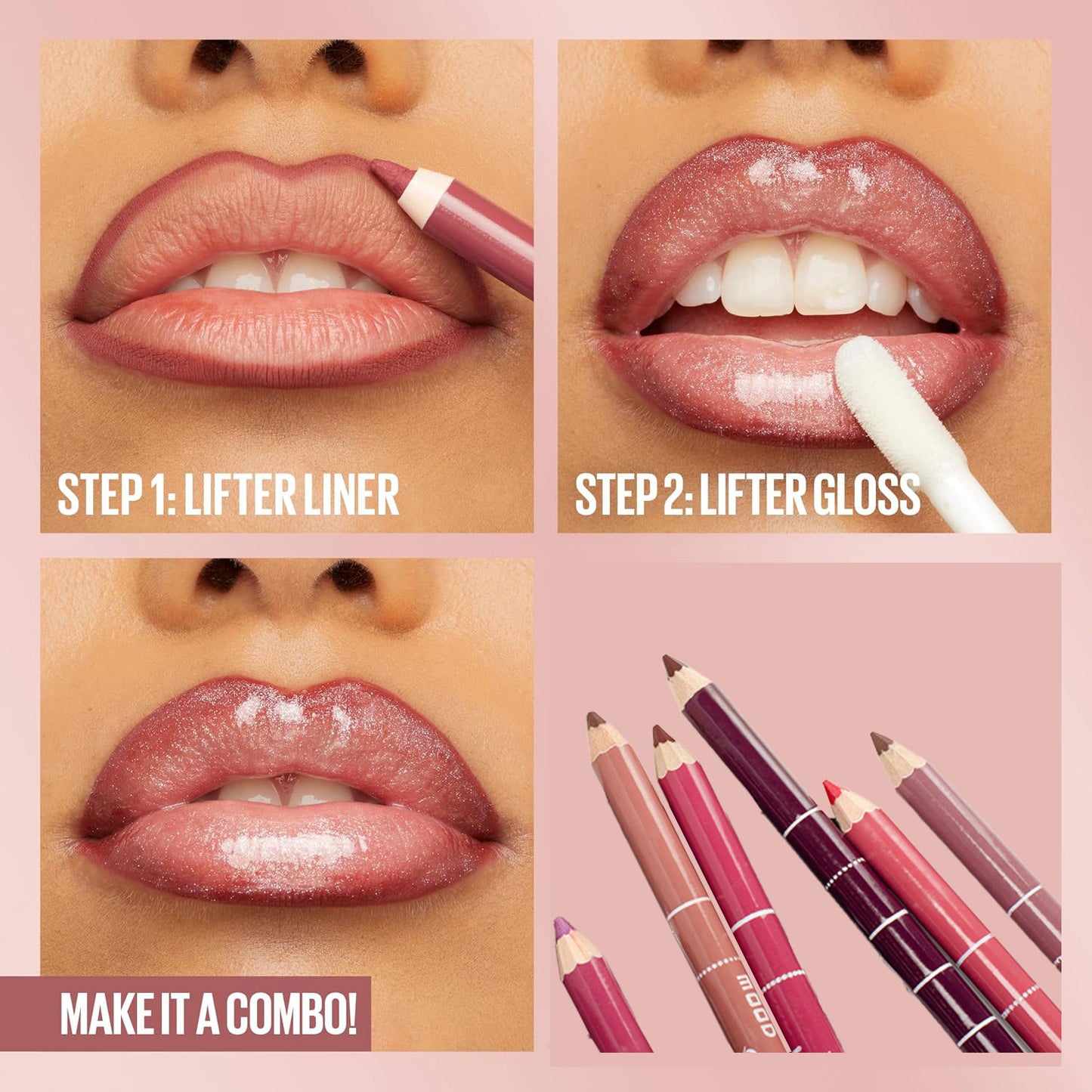 6-Color Matte Lip Liner Set | Long-Lasting & Waterproof
