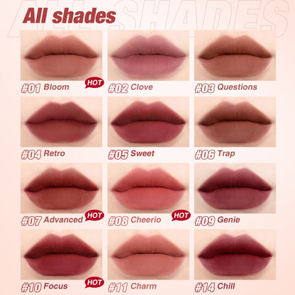 Lip & Cheek Mud Lipstick for Lips, Cheeks, Soft Mud Texture