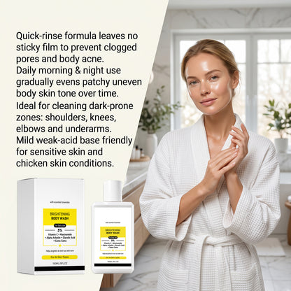 Glowing Skin VC Bodywash | Helps to Reduce Fades Dark Spots, Evens out Skin Tone