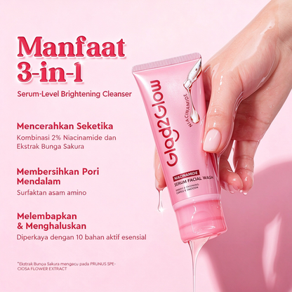 Niacinamide Serum Facial Wash for All Skin Types
