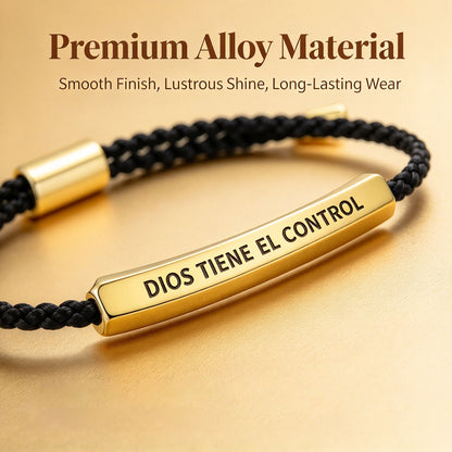 Dios Tiene El Control Bracelet for Women Men Christian Faith Bracelet