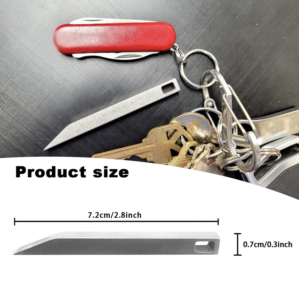 The Mighty Bar-Heavy Duty Pry Bar Stainless Steel