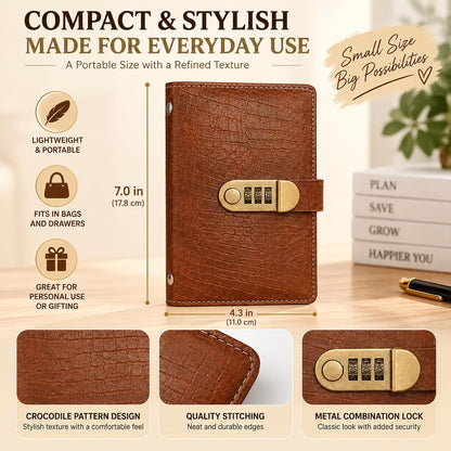100 Lockable Savings Notebook
