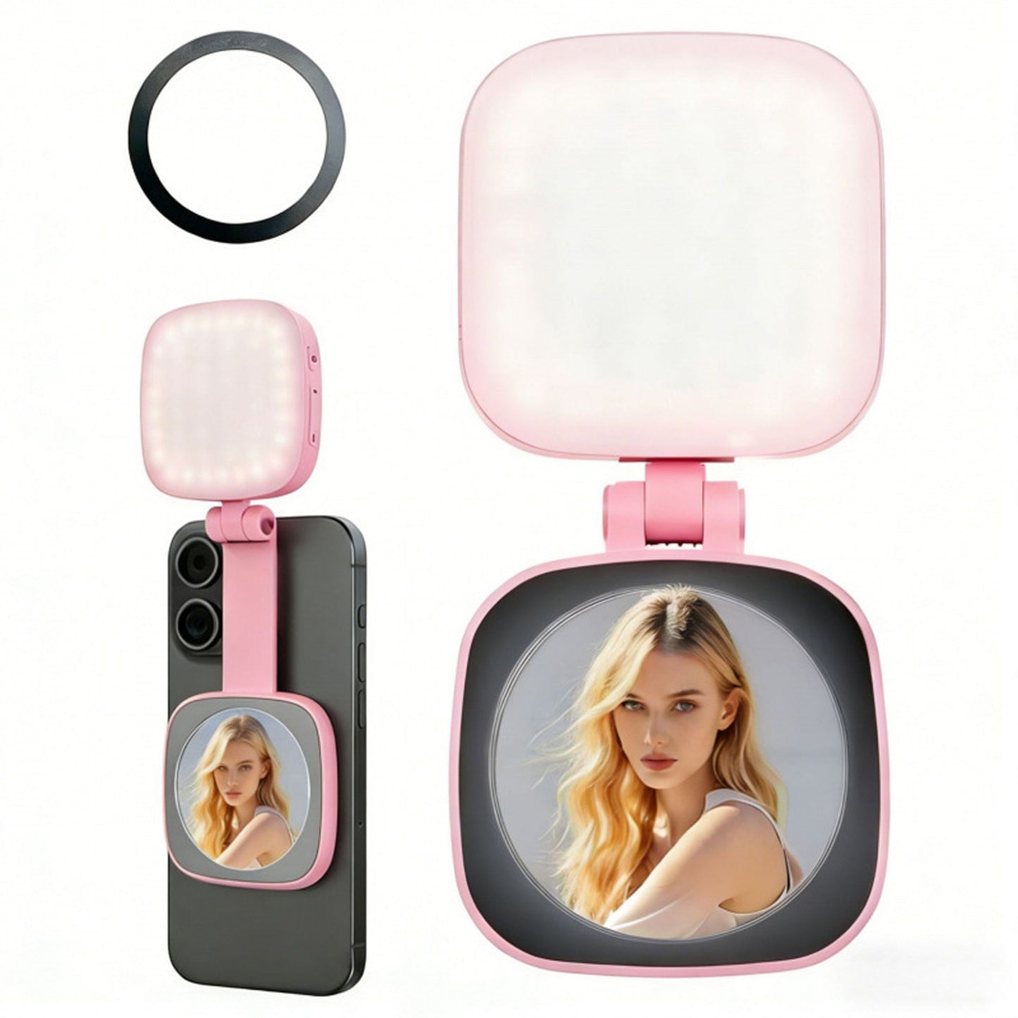 Magnetic Selfie Light Compatible with MagSafe iPhone