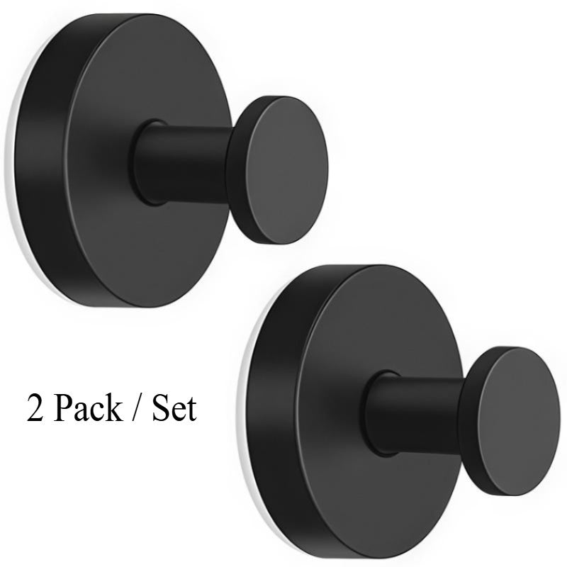 2 PCS Suction Cup Hooks Drill Free Stainless Steel Suction Hooks