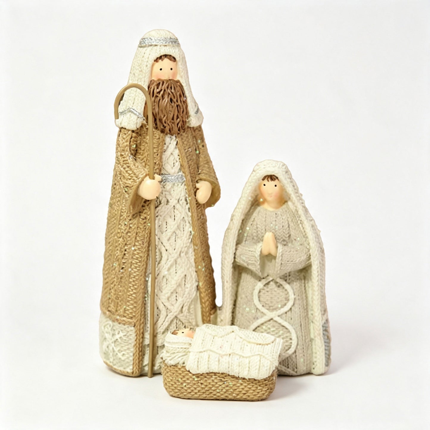 Nativity Scene Holy Family Figurine Set