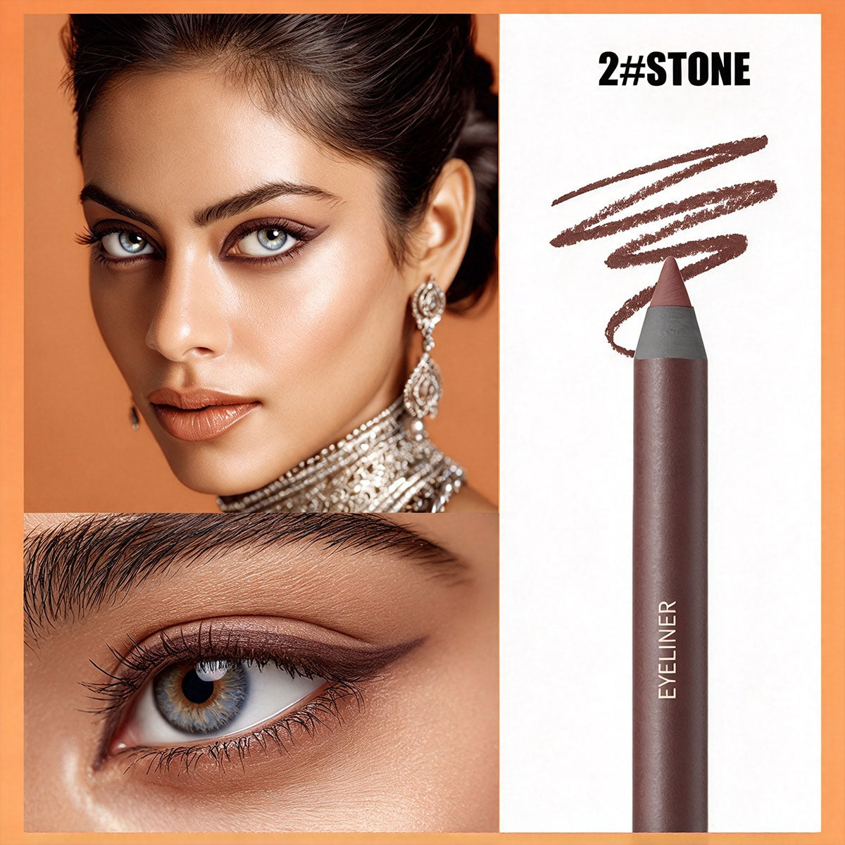 Creamy Glide-On Eyeliner Pencil for Mature Eyes
