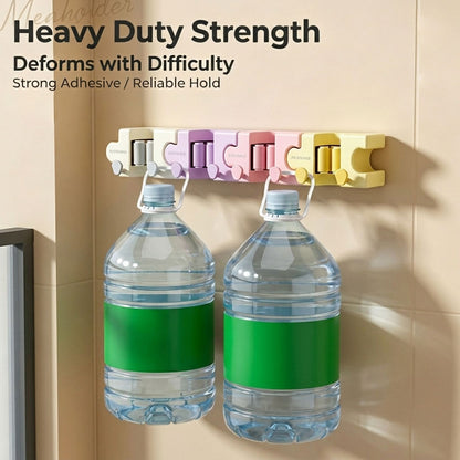 Macaron-style Puzzle-fit Mop Holder