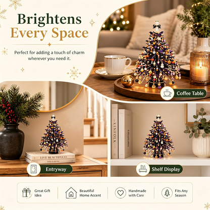 DIY Halloween Beaded Tree Kit – 3D Crystal Bead Art for Adults
