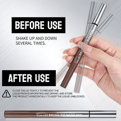 Natural 4D Waterproof Liquid Eyebrow Pencil