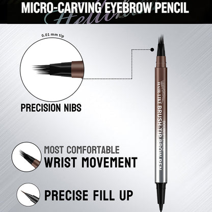 Natural 4D Waterproof Liquid Eyebrow Pencil