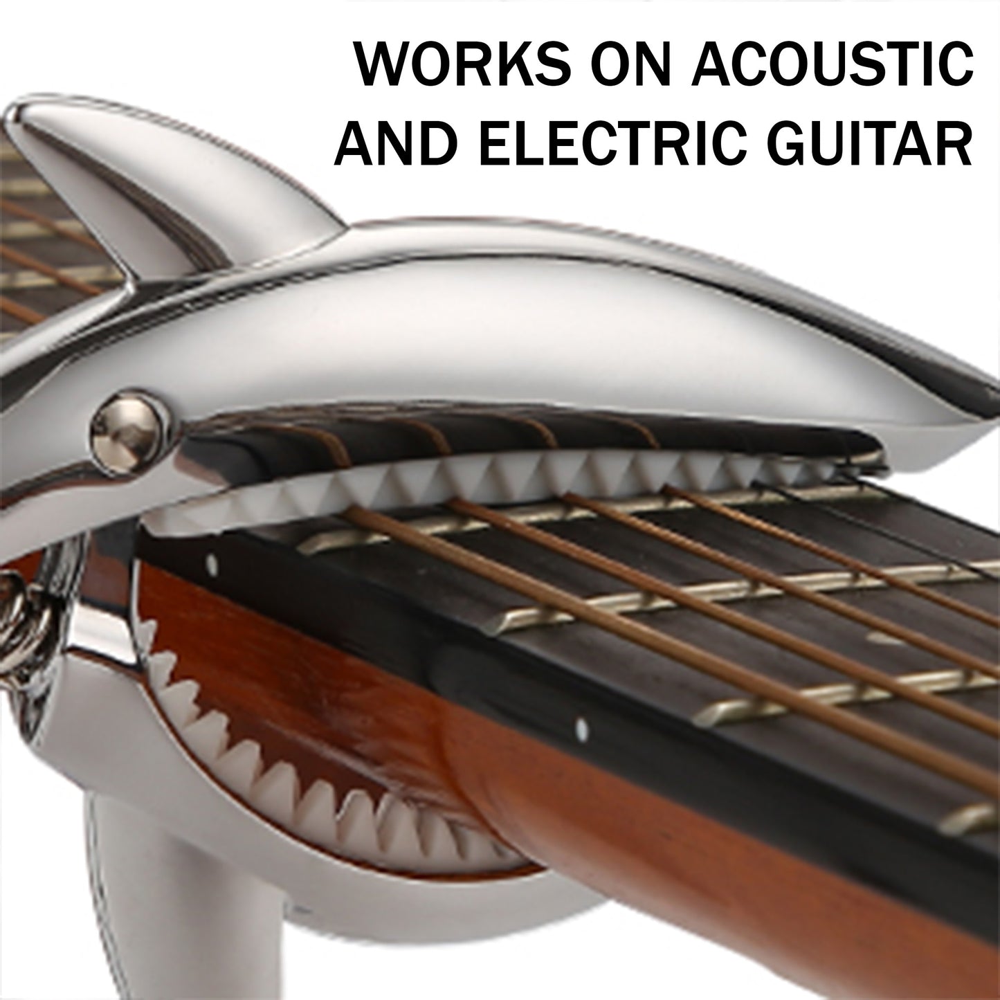 Zinc Alloy Guitar Capo Shark Capo