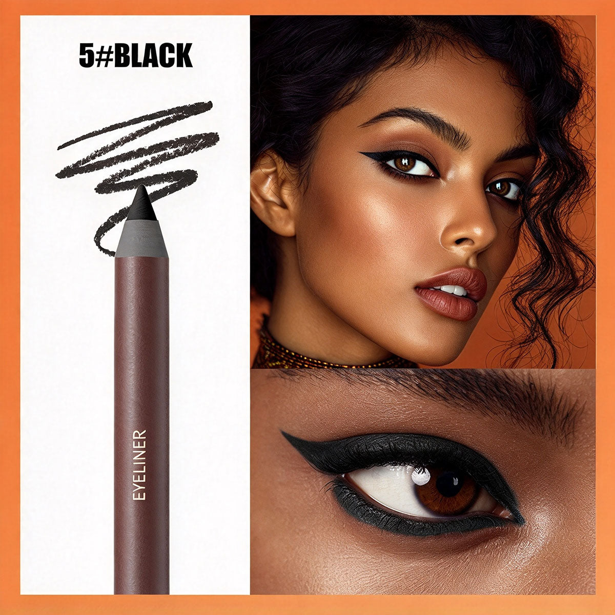 Creamy Glide-On Eyeliner Pencil for Mature Eyes