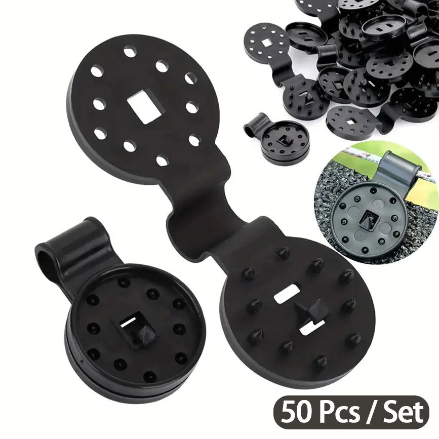 50 Pcs Sunshade Awnings - Windproof Sunshade Clips