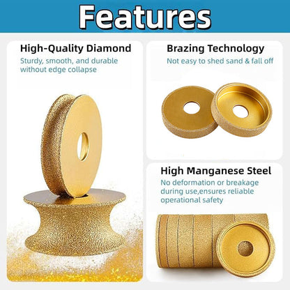 Diamond Grinding Wheel/Polishing Disc -Selectable Thickness