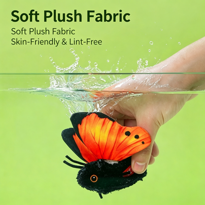 Smart-Sensing Interactive Flapping-Wing Butterfly Toy For Cats