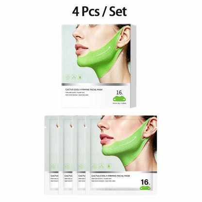 Double Chin And Jawline Lifting Mask - Reduces Facial Puffiness