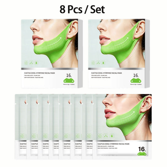 Double Chin And Jawline Lifting Mask - Reduces Facial Puffiness