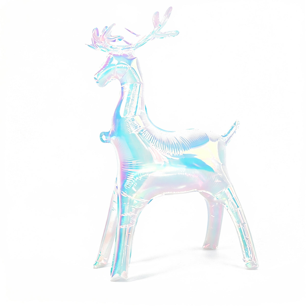 Iridescent Reindeer Balloons Deer Elk Decoration