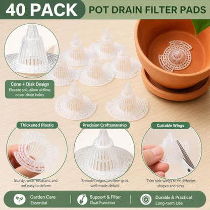 Durable Plastic Root Protection Filters