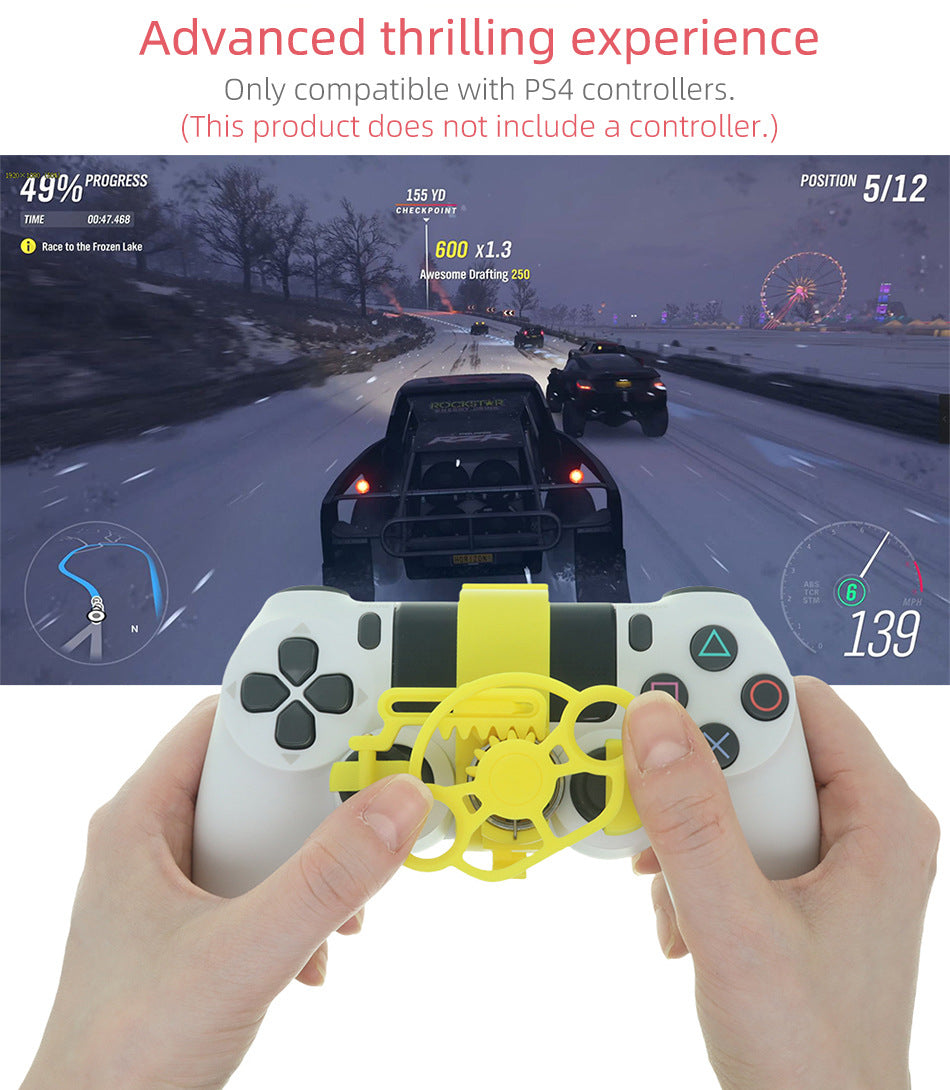 Mini Steering Wheel For Xbox Series, PS4, And PS5 Controllers