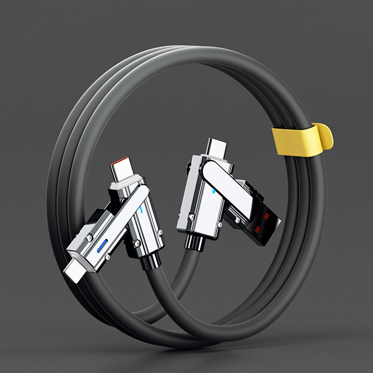 4 in 1 Charging Cable (3.28FT) for Most Devices