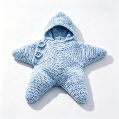 Star Shape Crochet Baby Sleep Sack